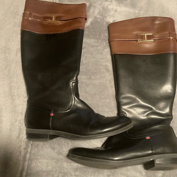 Tommy Hilfiger Shyenne Equestrian Classic Riding Boots Size Eight - Picture 1 of 10